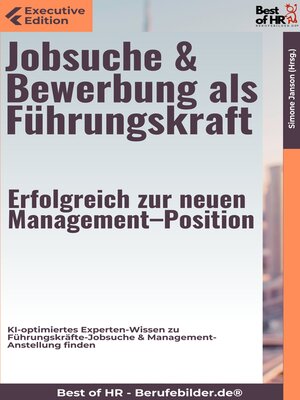 cover image of Jobsuche & Bewerbung als Führungskraft – Erfolgreich zur neuen Management–Position